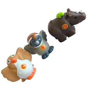 Fisher-Price Little People Alphabet Zoo Animals, N, Q, R, Replacement Parts